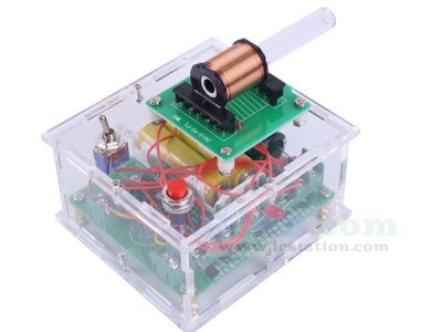 DIY Kit High Voltage Electromagnetic Transmitter, Science Experiment DIY Soldering Kit for School Home Education