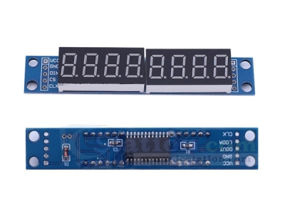 DC 3.3V 5V MAX7219 Digital Tube 8-Digit 0.36 Inch Red LED Display Module