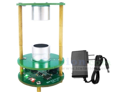 DIY Kit Ultrasonic Suspension Electronic Learning Kits Mini Acoustic Levitator with 12V Power Adapter