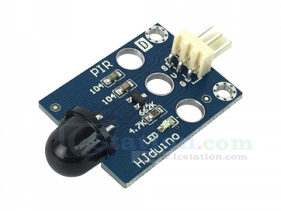 DC 3.3V-5V Human Infrared Sensor Pyroelectric Sensor PIR Motion Detector for MCU Control