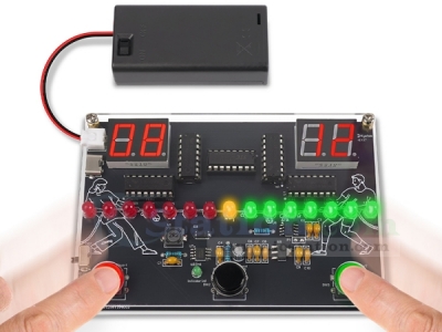 3-in-1 Game Console DIY Soldering Practice Kit with LED Sound Effect, Fun STEM Electronics Project for Students Hobbiest Learning