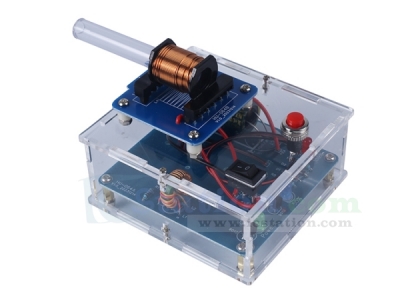 DIY High Voltage Electromagnetic Transmitter Kit 3V Primary Coil Boost Module STEM Kit for School Home Education