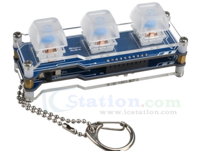 DIY Keyboard Soldering Project Soundable Toy Fidget Toy Electronic Kit Pendant for Consumption Time Stress Relief Electronic Kit