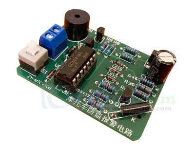 DC 5V Motorcycle Anti-theft Vibration Alarm Circuit DIY Kit