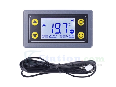 Heating Cooling NTC Digital Temperature Controller -40~110C LCD Display 10A Relay Switch Controller