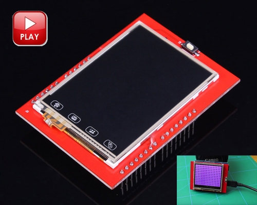 2.4inch TFT Touch Screen Shield Module for Arduino UNO R3 LCD Display Module