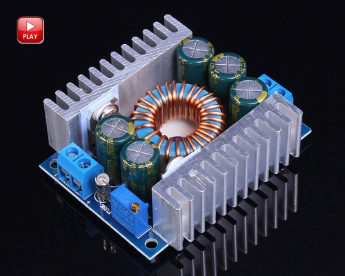 DC to DC High Power Step Down Buck Converter Adjustable Power Supply Module 12A DC 5-40V to DC 1.2-36V