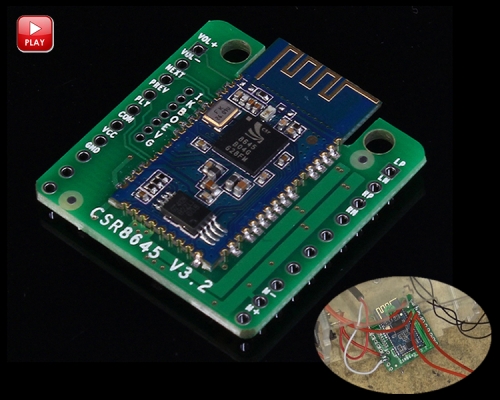 CSR8645 Bluetooth-compatible V4.0 Amplifier Board Module APTX 2*5W for DIY Sound Box