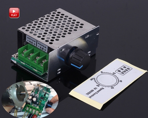 PWM DC Motor Speed Controller Regulator Switch Potentiometer Module DC 10V-60V 12V 24V 36V 48V 20A