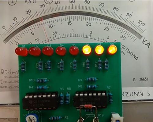 DIY Kit LM324 Temperature Indicator Thermistor Sensor DC 5V