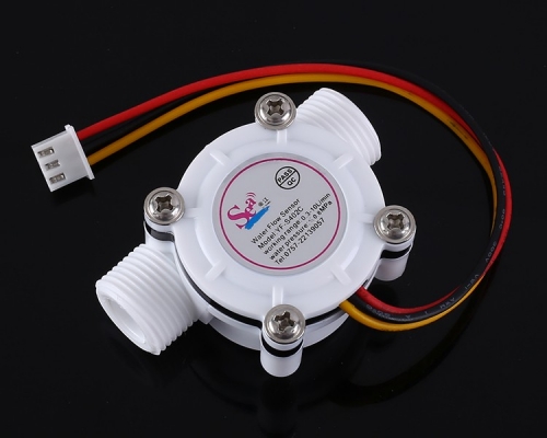 YF-S402C DC 5V 12V 3/8inch G3/8 Water Flow Hall Sensor Switch Flowmeter Hall Sensor Counter 0.8MPa 10L/min