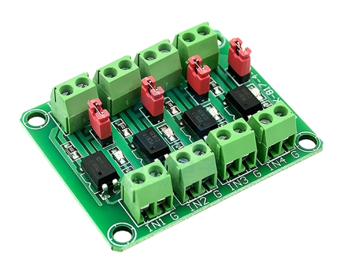 4-Channel 817 Optocoupler Voltage Isolation Board Voltage Control Converter Photoelectric Isolation Modules
