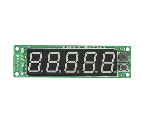 DC 12V 24V 36V Trigger Counter Module 5-Bit 0.56in Red Digital Tube Display