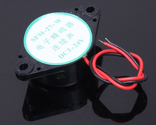 DC 3-24V 2 Wire Industrial Electronic Alarm Sound Buzzer SFM-27