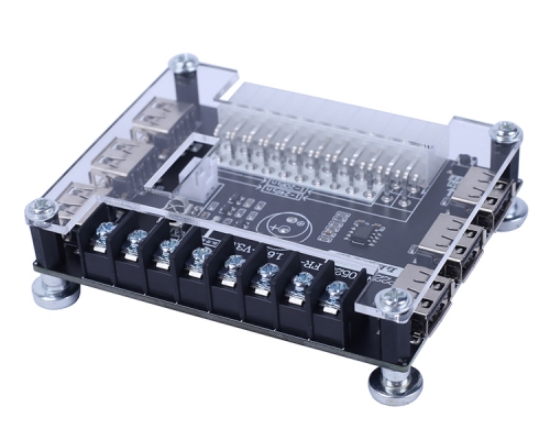 20Pin 24Pin Benchtop Power Board, USB ATX Adapter Board, Computer ATX Power Supply Breakout ATX Transfer to Adapter Board 3.3V 5V +/-12V