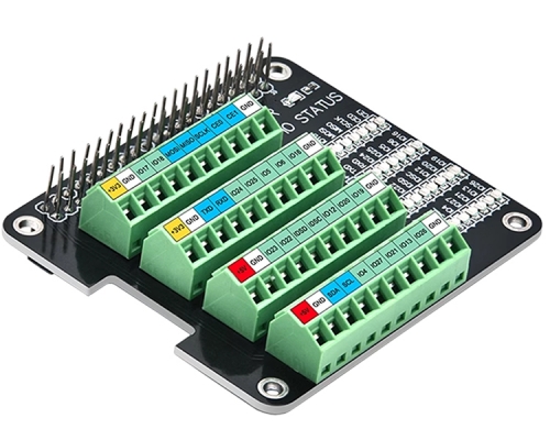 GPIO Shield for RPI 3B/3B+/4B/ZERO Terminal Interface Module