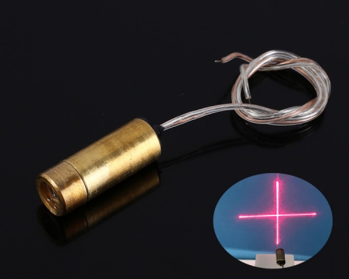 650nm 5mW 3V Laser Red Cross Symbol Module Red Laser Diode Laser Pointer Horizontal Positioning Light