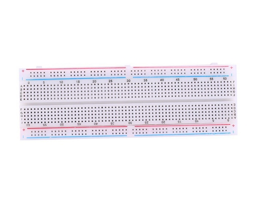 5PCS MB-102 830 Holes Breadboard, 0.8mm Wire Aiameter Universal Board, Solder-Free Test Circuit Board for Experimental Test