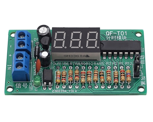 DC 6V-25V 3Bit Red Digital Timer Module 0.01s-999s