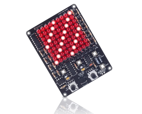 DIY Kit LED Follow Spot Lights LED Light Chaser Game Electronic Soldering Practice Learning Kit