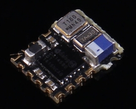 HJ-580LA Micro Wireless BLE Module with Antenna 0.85V-2.2V (No Code) DA14580 5*6.2mm +0dbm Support China ISM 2.4GHz