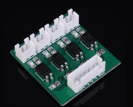4 Channel Optocoupler Isolation Board High/Low Level Voltage Converter Module