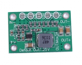 Universal Adjustable DC to DC Step Down Power Supply Module Buck Converter DC 5-16V to DC 1.25V/1.5V/1.8V/2.5V/3.3V/5V