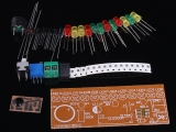 DIY Kits CD4060 SMD Music Fancy Lantern Colorful LED Lamp Suite Electronic Training