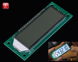 Segment LCD Module 6 Bit 8 Segment 3 Wires SPI HT1621 Controller Character LCD for Arduino