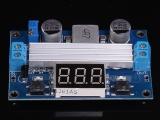 DC to DC Adjustable Step Up Boost Converter Power Supply Module Voltage Regulator DC 3-35V to DC 3.5-35V with Voltmeter Display