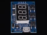 2 Channel PWM Pulse Adjustable Frequency Square Wave Digital Display Signal Generator Module Stepper Motor Controller