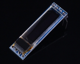 0.69 inches 0.69" White OLED Display Module 96x16 3-5.5V IIC Interface for Arduino