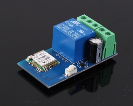 WiFi Self-Locking/Inching Relay Delay Switch Module Low Power Smart Home Remote Control Compatible with iOS Andriod 2G/3G/4G Network