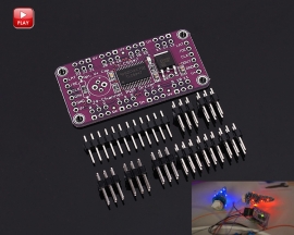 TLC5947 12-Bit 24-Channel PWM LED Driver Module with Internal Oscillator 3-5.5V