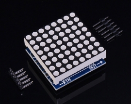 MAX7219 Dot Matrix Display LED Matrix Display Module for Arduino MCU Control