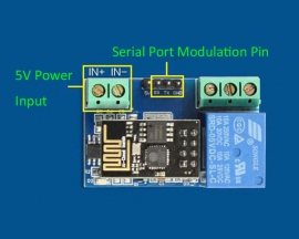 ESP8266 WiFi 5V 1 Channel Relay Module IOT Smart Home Remote Control Switch Android Phone APP Control Transmission Distance 400m