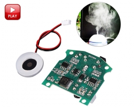 20mm 113KHz Ultrasonic Mist Maker Fogger Atomizer Ceramic Discs with Power Driver Board for Desktop Mini Humidifier