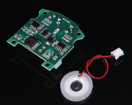 D16mm 108KHz Ultrasonic Mist Maker Atomizer Transducer w/PCB DC 3-12V for Ceramic Humidifier