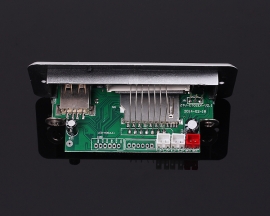 DC 3.7-5V Audio Receiver USB SD TF Card MP3 Decoder Board Wireless Audio Player Module FM Radio Module Speaker Power Amplifier