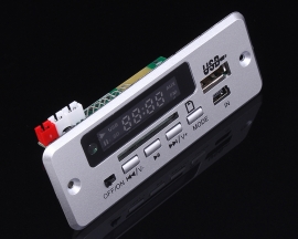 5V MP3 WMV Bluetooth-compatible Communication Decoder Board 3W Stereo Power Amplifier Module with Remote Control