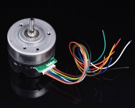 Micro Brushless Motor Emergency Stop PWM Speed Regulation Motor DC 12V 180mA 4800RPM