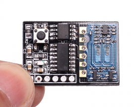 433MHz 4-Channel Wireless Receiver Module with 4-Key Remote Control 4.5-5.5V 3mA 15-50m