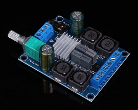 TPA3116D2 50W+50W Class D Amplifier Dual Channel Stereo Audio Digital Power Amplifier Board 2x50W Adjustable Volume