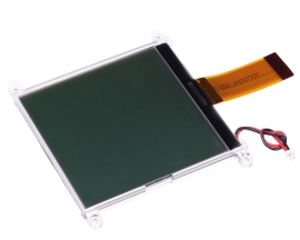 160160A LCD Display Module Black Character Grey Screen 160x160 3.3V with Location Hole