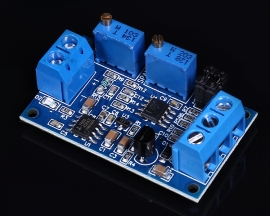 Current to Voltage Converter Module Amp to Volt Transmitter 4-20mA to 0-3.3V/5V/10V Signal Conversion Board Module