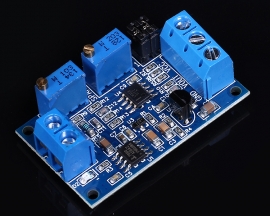 Current to Voltage Converter Module Amp to Volt Transmitter 4-20mA to 0-3.3V/5V/10V Signal Conversion Board Module