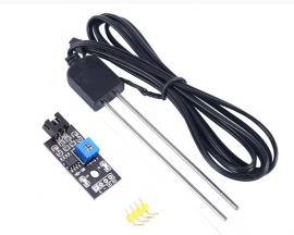 Soil Moisture Hygrometer Detection Humidity Sensor Module Corrosion Resistance Probe DC 3.3-12V for Arduino