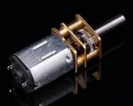 DC 5V 100RPM 12mm Shaft N20 Mini Micro DC Speed Reduction Motor Metal Gearwheel Gear Motor 35mA