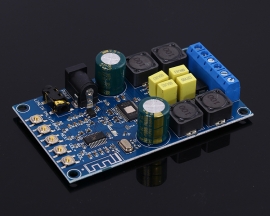 Digital Amplifier Wireless Audio Amp Board Headphone Dual Channel 50W+50W Power Amplifier Module with Protective Shell