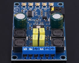 Digital Amplifier Wireless Audio Amp Board Headphone Dual Channel 50W+50W Power Amplifier Module with Protective Shell